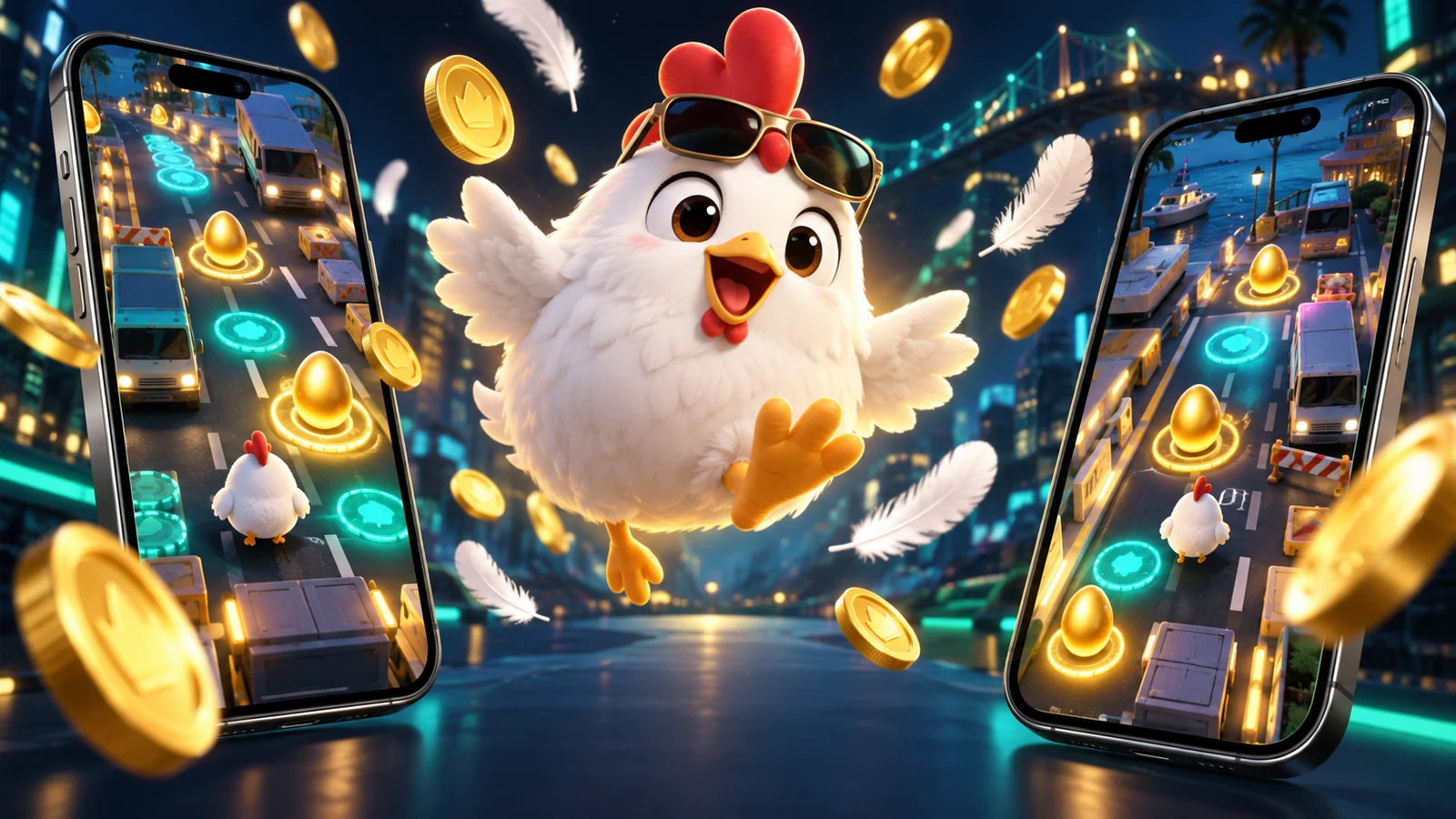 Chicken Road casino : jeu du poulet sur smartphones et pièces d'or