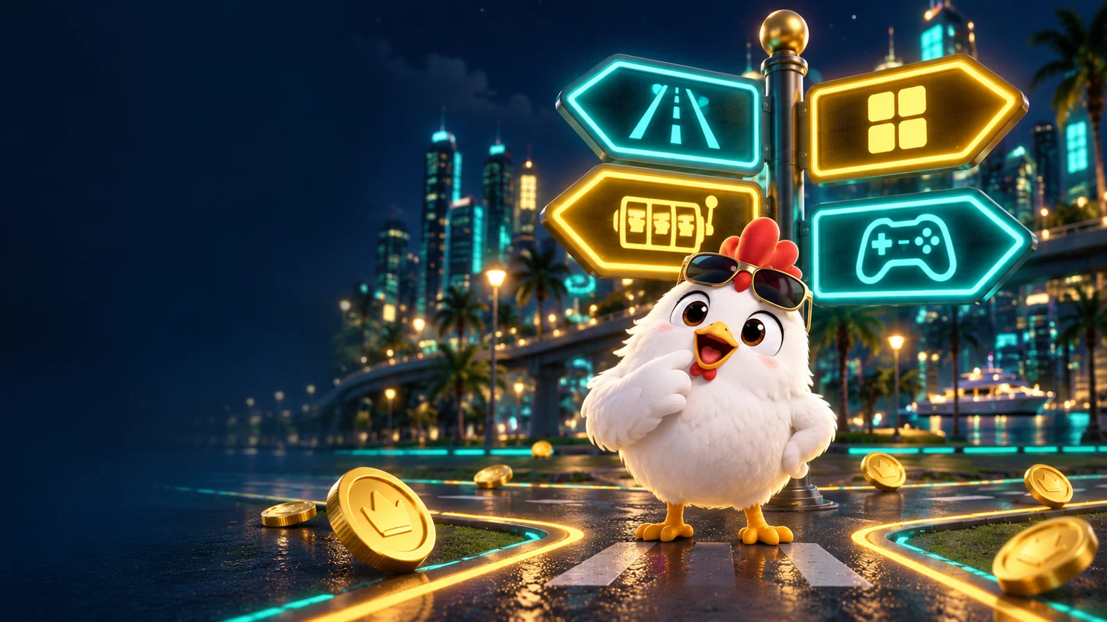 Jeu du poulet casino : plusieurs jeux sous le même surnom